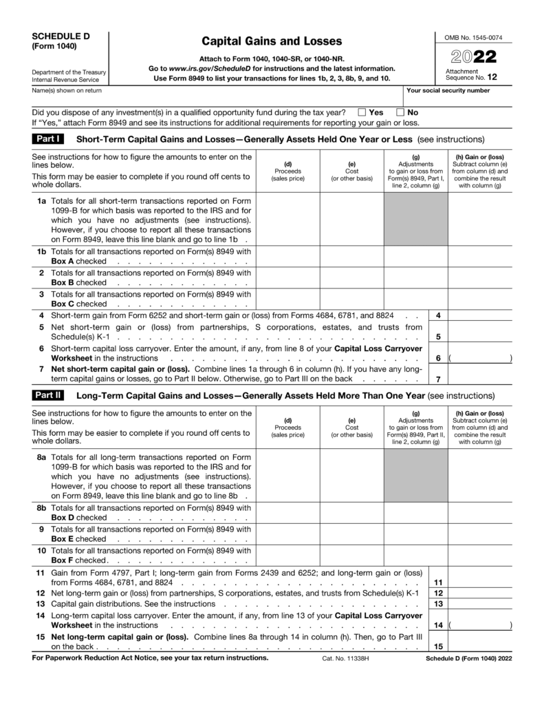 crypto 8949 form