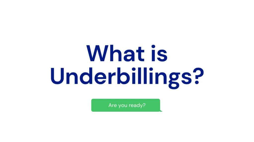 Underbillings Bookkeeping
