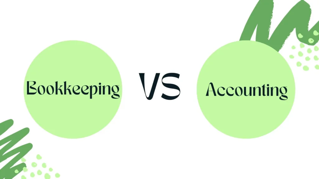 What's the difference between bookkeeping and accounting?