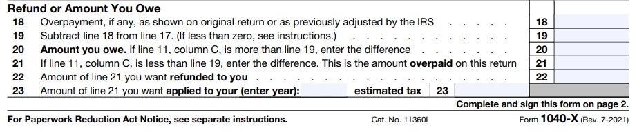 Refund-or-Amount-You-Owe-Section-of-Form-1040X