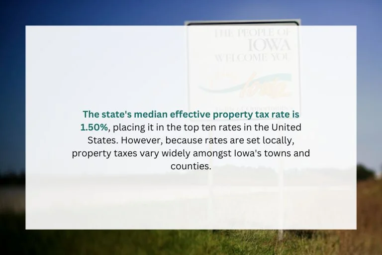 What are the Iowa Property Tax Rates?
