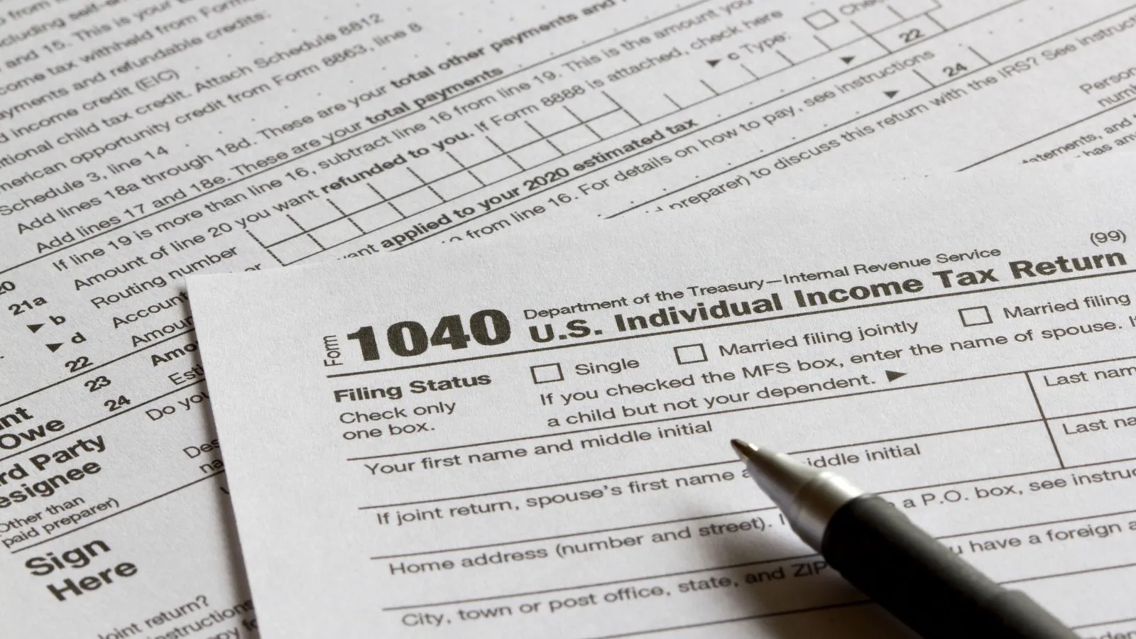 irs form 1040