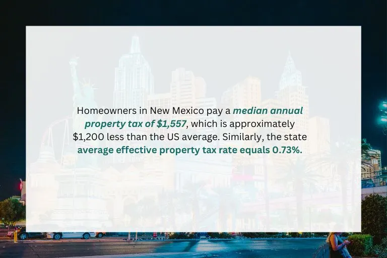 What are the New Mexico Property Tax Rates?