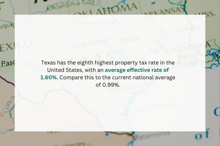 Texas Property Tax Key Highlights