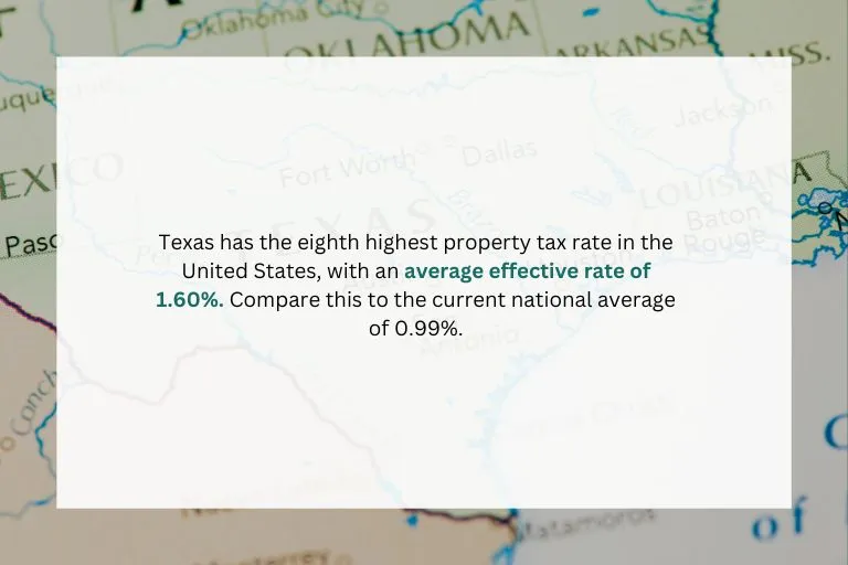 What are the Texas Property Tax Rates?